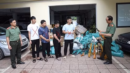 Triệt phá ổ nhóm chế tạo, mua bán trái phép vũ khí quân dụng