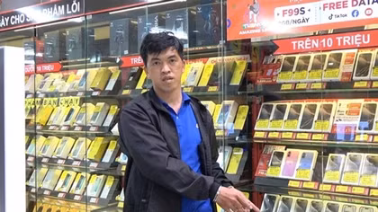 Đột nhập cửa hàng điện thoại, trộm cả ba lô IPhone mang đi bán