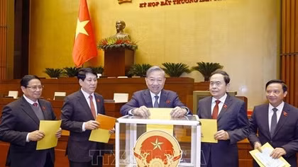 Quốc hội bỏ phiếu quyết định nhiều nội dung quan trọng về nhân sự