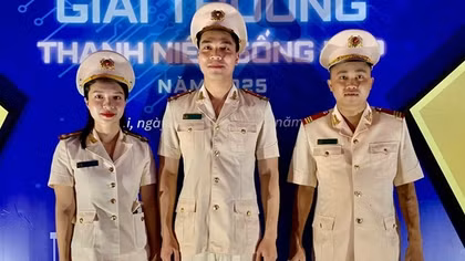 3 chiến sĩ CAND được vinh danh “Thanh niên sống đẹp” năm 2025