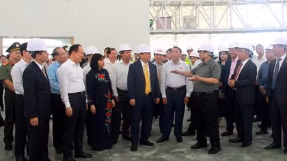 Bảo đảm tiến độ công trình biểu tượng cho sự lớn mạnh của đất nước qua 80 năm