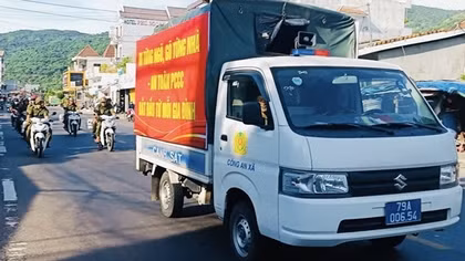 Công an xã ở vùng đất cửa ngõ phía Bắc tỉnh Khánh Hòa