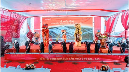 Geleximco khởi công nhà máy sản xuất ô tô tại Hưng Yên