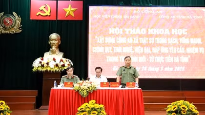 Đánh giá kết quả thực hiện nhiệm vụ xây dựng Công an xã trong tình hình mới