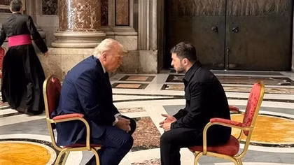 Tổng thống Trump gặp Tổng thống Zelensky