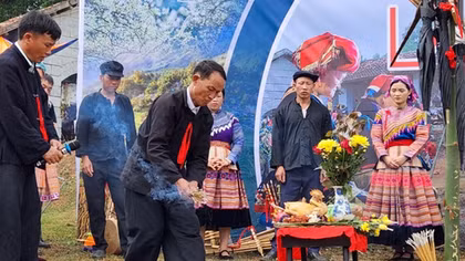 Trải nghiệm văn hoá độc đáo ngày xuân của đồng bào Tày, Nùng, Mông