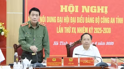 Công tác xây dựng Đảng trong lực lượng Công an cần gắn chặt với nhiệm vụ chính trị của địa phương