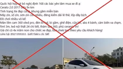 Xử phạt đối tượng đăng tải sai sự thật về Nghị định 168