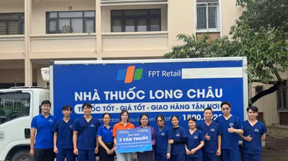 Tiếp sức Đà Nẵng sau mưa lũ: Long Châu hỗ trợ khẩn cấp 2 tấn thuốc và vật tư y tế