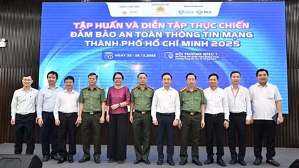 Công an TP Hồ Chí Minh diễn tập thực chiến đảm bảo an toàn thông tin mạng