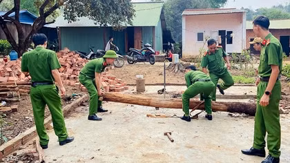 Giữ bình yên ở xã biên giới Dục Nông