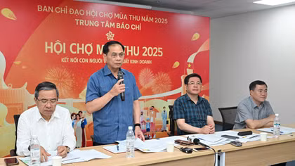 Hội chợ Mùa Thu 2025: Sẵn sàng cho lễ khai mạc tối 25/10
