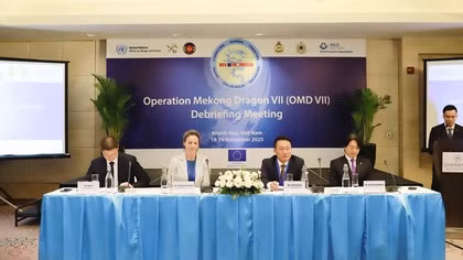 Chiến dịch Con Rồng Mê Kông 7 thu giữ 11,8 tấn ma túy