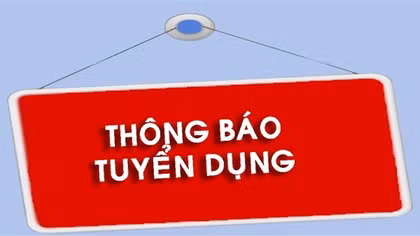 Thông báo tuyển dụng