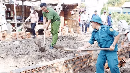 “3 cùng” hỗ trợ người nghèo có nhà mới