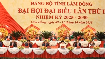 Bế mạc Đại hội Đảng bộ tỉnh Lâm Đồng, xác định nhiều mục tiêu chiến lược