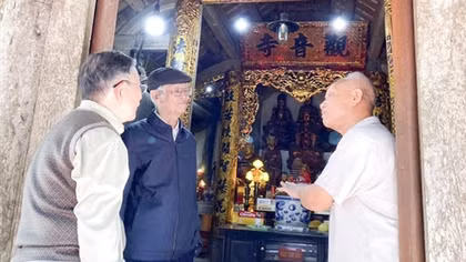 Ngôi chùa tri ân vị thầy thuốc tài giỏi