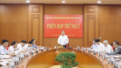 Tổng Bí thư Tô Lâm: Công tác hoàn thiện thể chế pháp luật phải mở đường cho kiến tạo phát triển