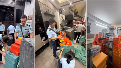 Phát hiện gần 6.000 sản phẩm giày dép giả mạo nhãn hiệu nổi tiếng
