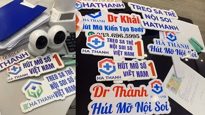 Phát hiện, xử lý cơ sở thẩm mỹ không phép mạo danh Bệnh viện Hà Thành