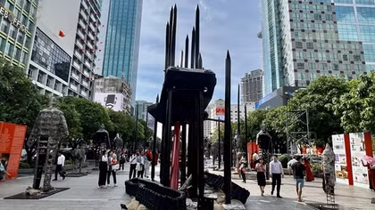 Triển lãm điêu khắc “Từ Chiến thắng Bạch Đằng đến Đại thắng 30/4/1975”