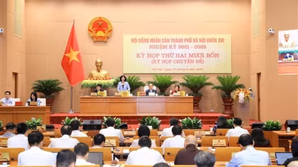 Hà Nội thông qua nghị quyết triển khai mô hình chính quyền 2 cấp