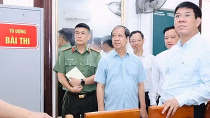 Không để việc sáp nhập tỉnh, thành ảnh hưởng đến thi tốt nghiệp THPT