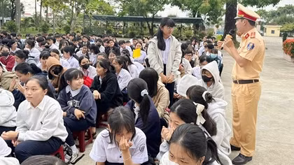 Ghi ở điểm sáng về an ninh trường học của tỉnh Phú Yên