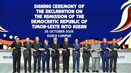 ASEAN 11: Bước phát triển chiến lược từ việc kết nạp Đông Timor
