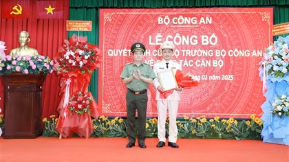Đại tá Trần Văn Dương giữ chức vụ Giám đốc Công an tỉnh Sóc Trăng