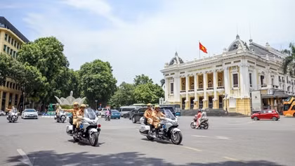Hà Nội phân luồng giao thông đón đoàn khách quốc tế thăm và làm việc