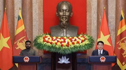 Việt Nam và Sri Lanka cam kết thúc đẩy hợp tác theo hướng rộng mở và đột phá hơn