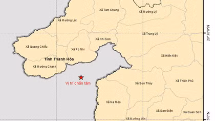 Động đất tại Lào, cách biên giới Việt Nam 5 km gây rung lắc ở Hà Nội