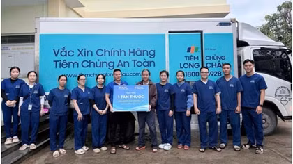 Long Châu hướng về miền Trung, khẩn cấp hỗ trợ thêm 3 tấn thuốc cho người dân