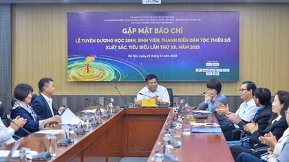 Tuyên dương 145 học sinh, sinh viên, thanh niên dân tộc thiểu số tiêu biểu năm 2025