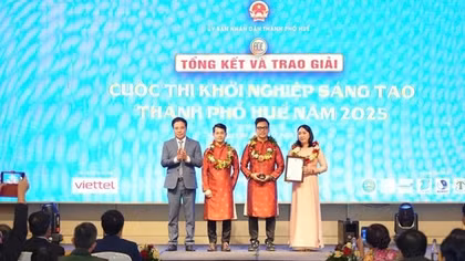 Dự án về cây chè giành giải Nhất cuộc thi khởi nghiệp sáng tạo TP Huế
