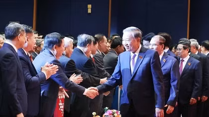 Tổng Bí thư Tô Lâm dự Lễ kỷ niệm trọng thể 80 năm Ngày thành lập Chính phủ
