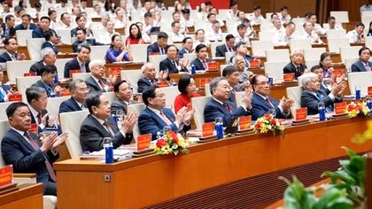 Tổng Bí thư Tô Lâm dự, chỉ đạo Đại hội đại biểu Đảng bộ Quốc hội lần thứ I