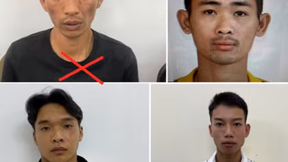 Bắt giữ 4 nghi phạm chém cán bộ Công an trọng thương