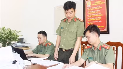 Đại úy Công an tiêu biểu làm theo lời Bác