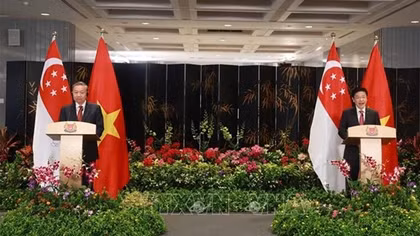 Tuyên bố chung về nâng cấp quan hệ Đối tác Chiến lược toàn diện giữa Việt Nam và Singapore
