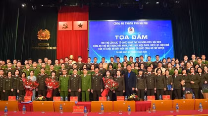 Diễn đàn để cán bộ, đoàn viên, hội viên Công an Thủ đô đóng góp sáng kiến