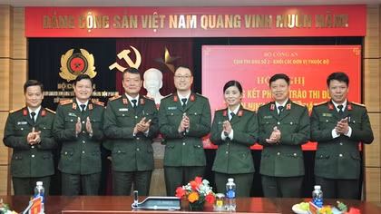 Cụm thi đua số 2 - Khối các đơn vị trực thuộc Bộ hoàn thành xuất sắc nhiệm vụ được giao