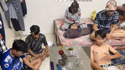 Nhóm thanh thiếu niên tụ tập bay lắc tập thể tại nhà