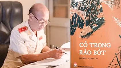 “Cỏ trong rào bót'' - món quà quý vị tướng tặng các cháu thiếu nhi