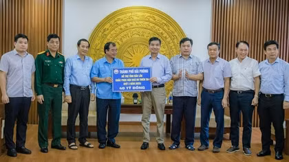 Hải Phòng hỗ trợ Đắk Lắk 50 tỷ đồng khắc phục hậu quả bão lũ