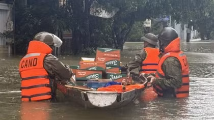 Đầu tháng 11, miền Trung tiếp tục hứng mưa lớn