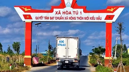 Từ vùng đất “bom cày, đạn xới” trở thành nông thôn mới kiểu mẫu