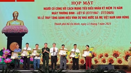 TP Hồ Chí Minh: Truy tặng danh hiệu 6 Bà Mẹ Việt Nam Anh hùng