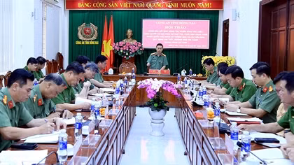 Tạo cơ sở vững chắc giúp lực lượng CAND triển khai có hiệu quả các nhiệm vụ